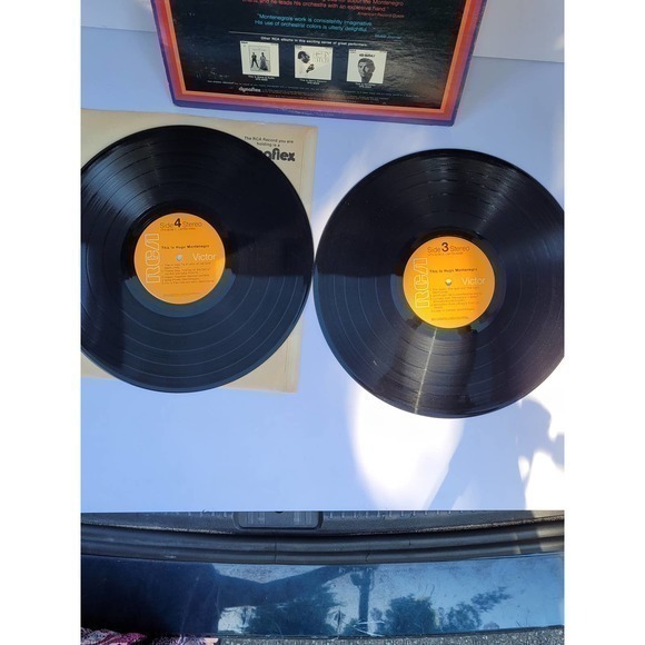 This is Hugo Montenegro, RCA, 1971 Vinyl 2 Records, Movie, TV Theme Music - Picture 6 of 7